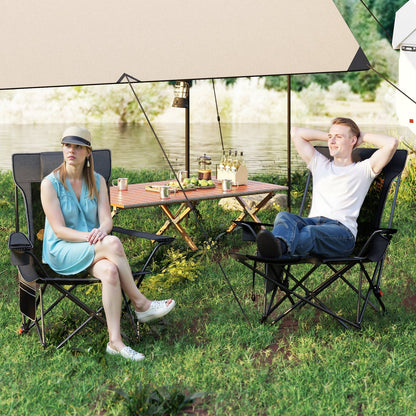 Reclining Camping Chair - Footrest