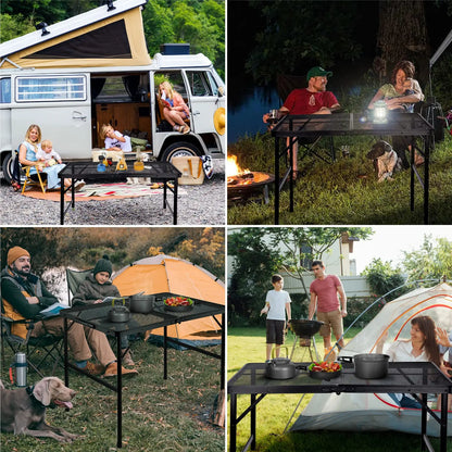 All Purpose Folding Metal Table