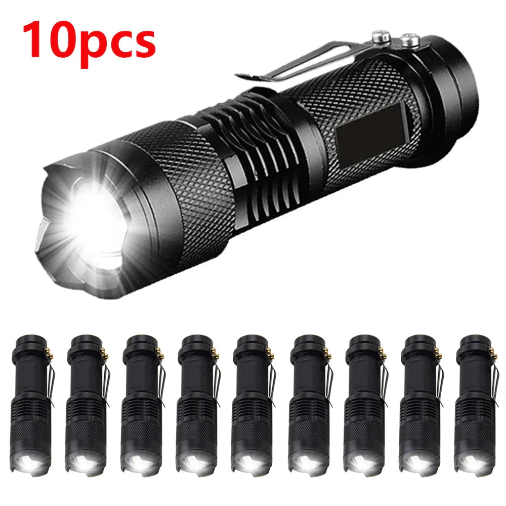 1/3/5/10Packs  Tactical Lamp Torch
