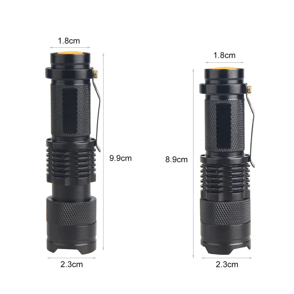 1/3/5/10Packs  Tactical Lamp Torch