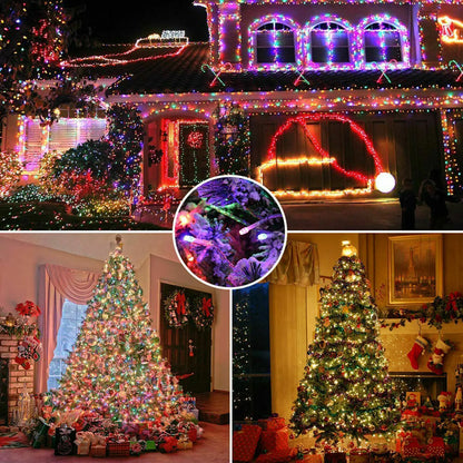 Solar String Lights 300LED 8 Modes