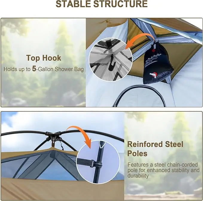 Shower/ Toilet Tent - Privacy