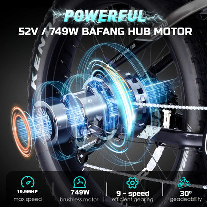 52V 750W Adult eBike