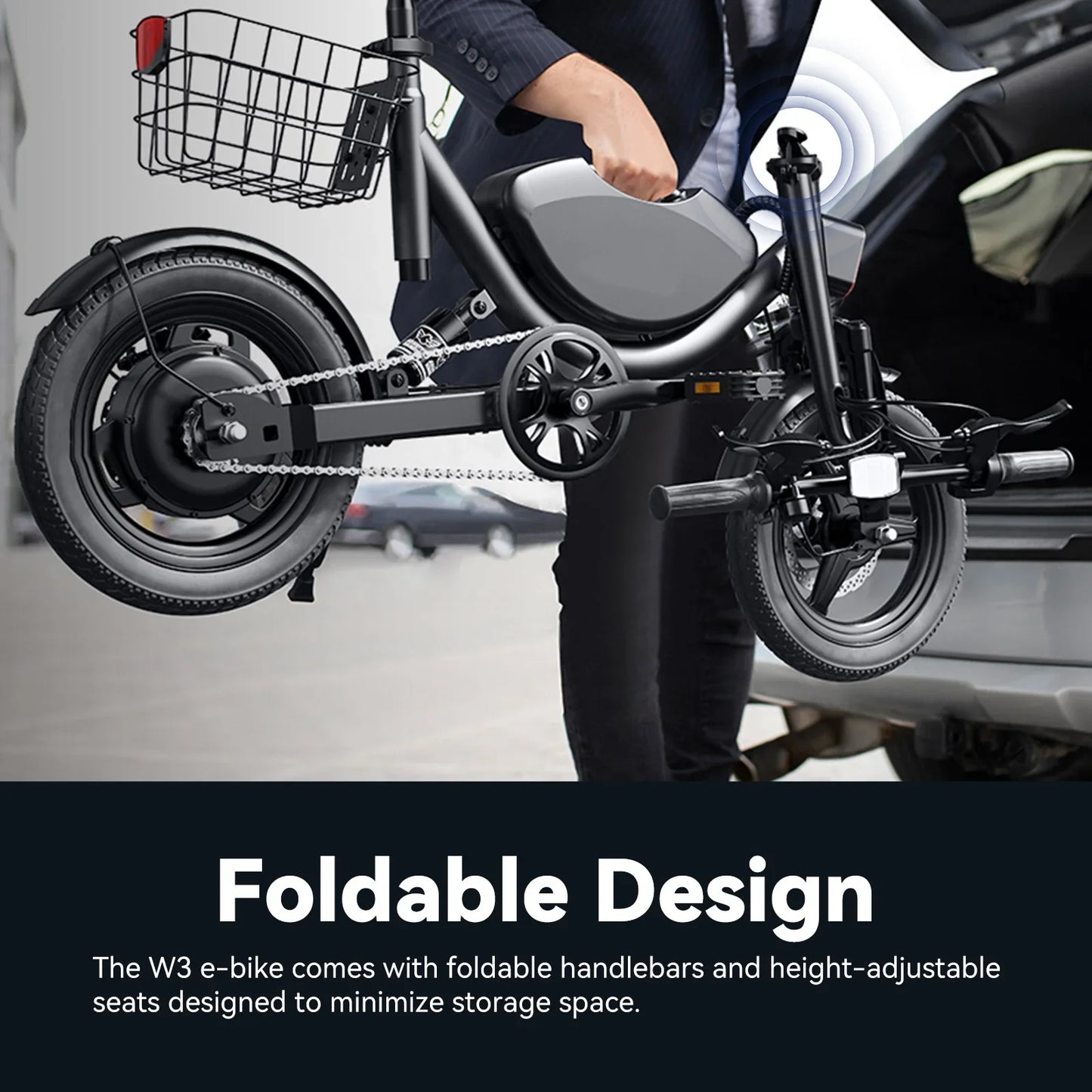 715W Peak Folding Electric Bicycle