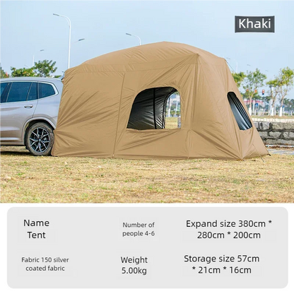 Universal SUV Tent with Spacious Awning