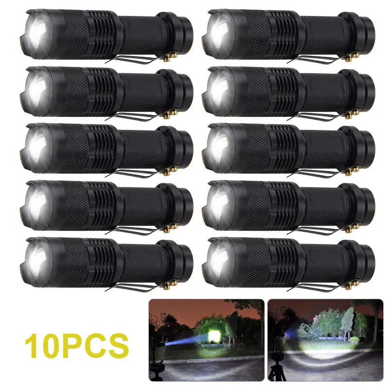 1/3/5/10Packs  Tactical Lamp Torch
