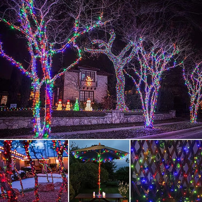 Solar String Lights 300LED 8 Modes