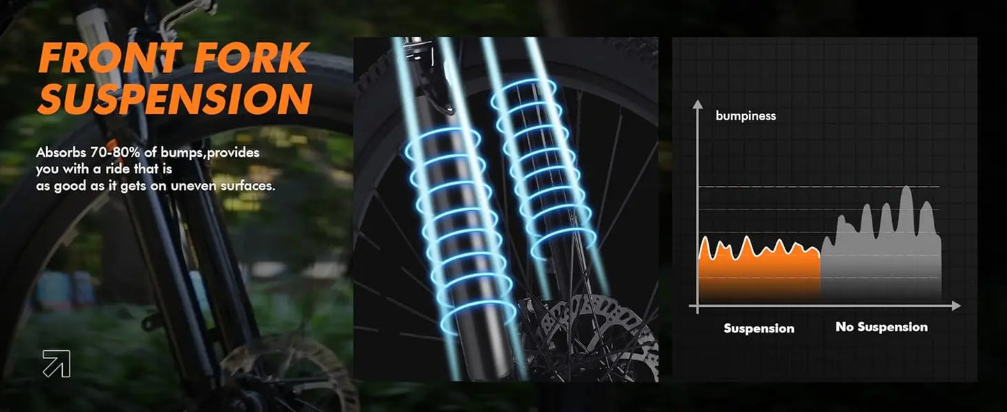 750W Electric Bike - 36V Battery