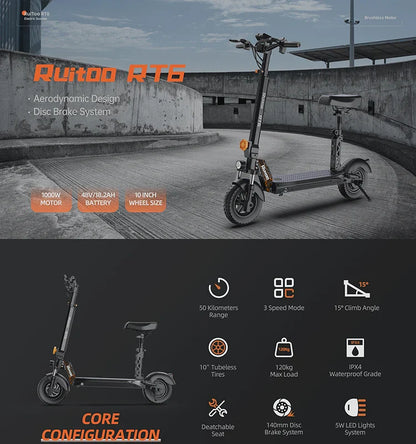 1000W Electric Scooter - 48V