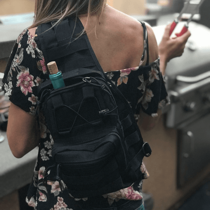 Tactical Sling Backpack - Shoulder Bag with Adjustable Strap