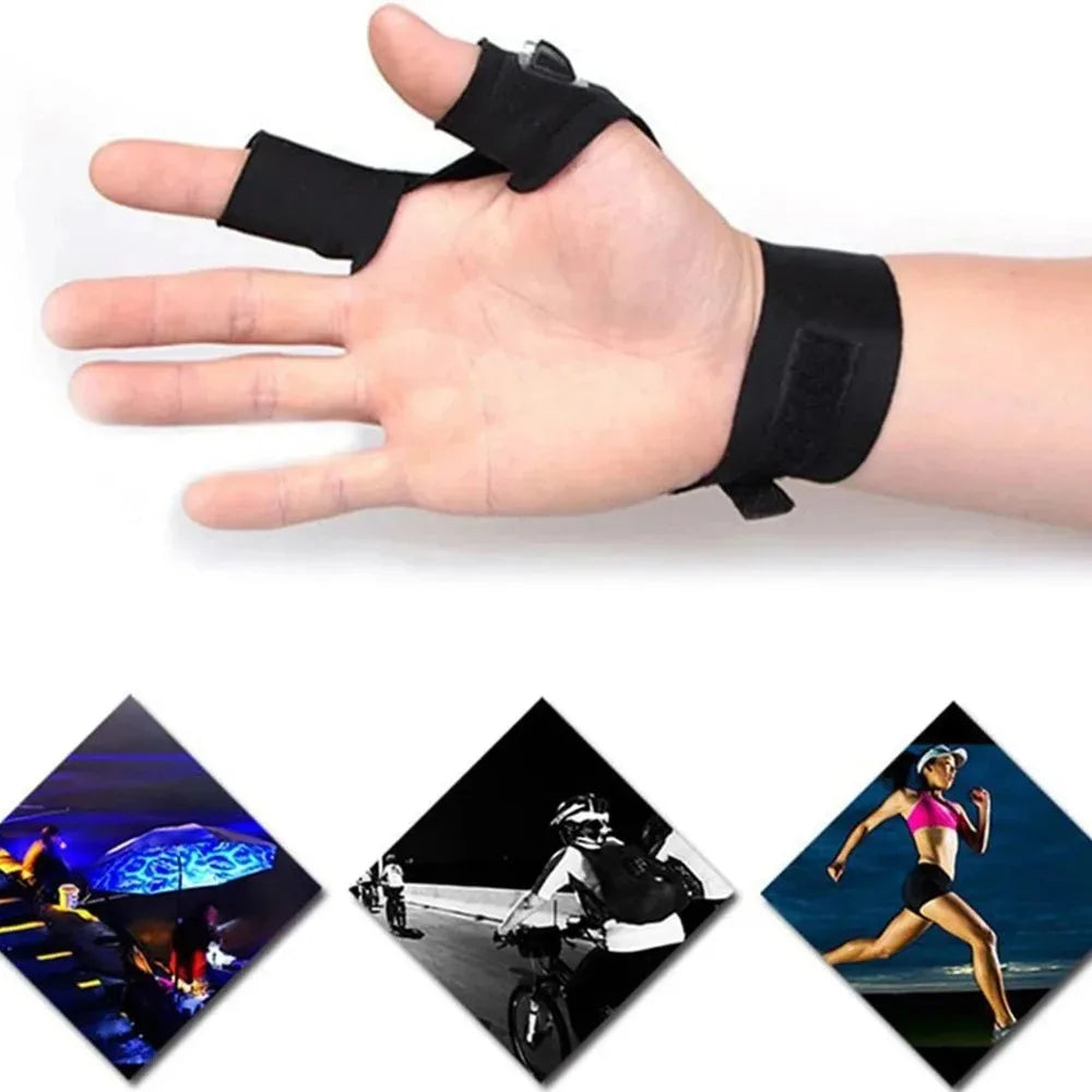 Fingerless Gloves Flashlight
