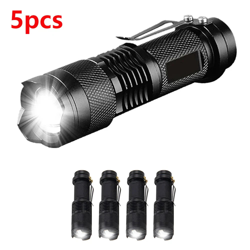 1/3/5/10Packs  Tactical Lamp Torch