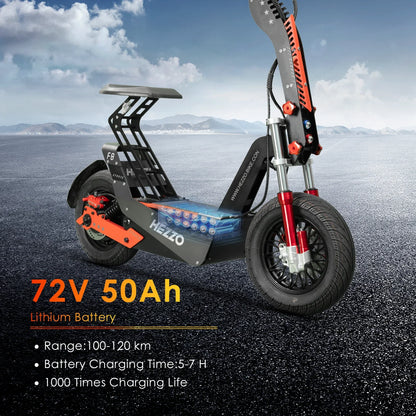 HEZZO-F8 Electric Scooter - 8000W Power