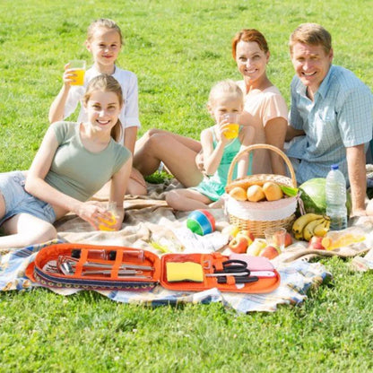 19Pcs Camping Cooking Utensil Kit