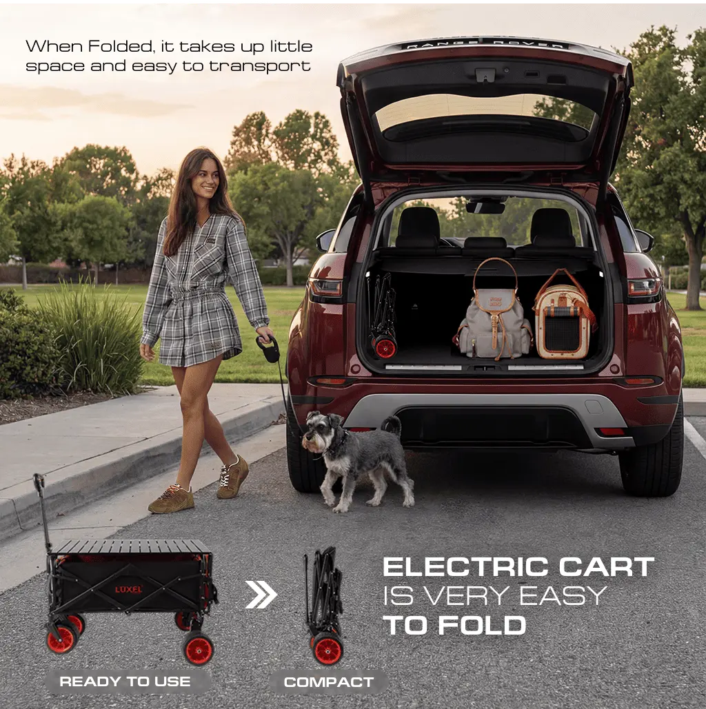 Electric Folding Wagon