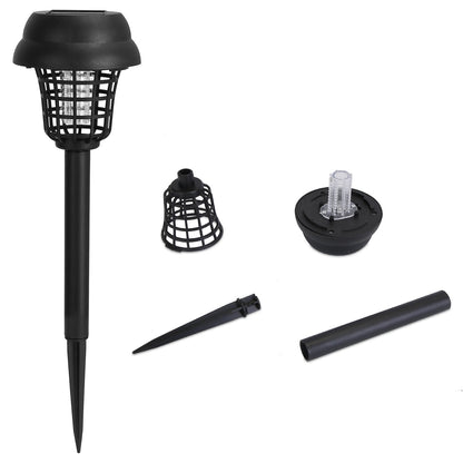 4 Pack Solar Powered Mosquito Zapper with UV White Light