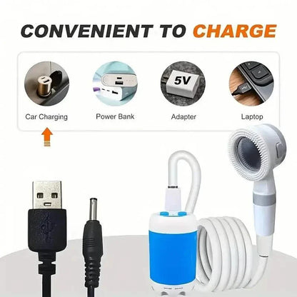 Rechargeable  Outdoor Shower & Camping Bath