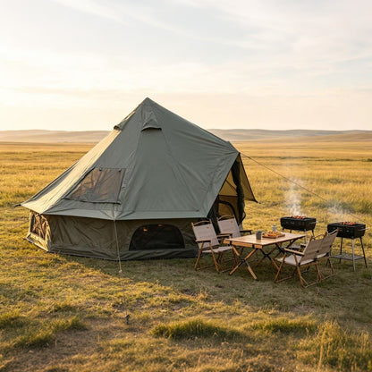 Oxford Bell Tent 13.1FT with Stove Jack