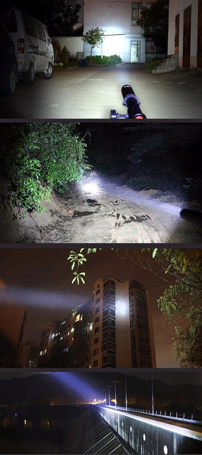 Super Bright Tactical Flashlight - Baton Baseball Bat
