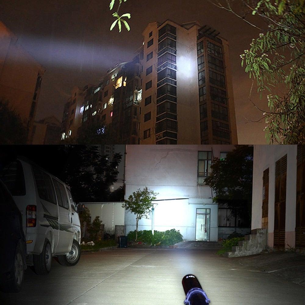 Super Bright Tactical Flashlight - Baton Baseball Bat