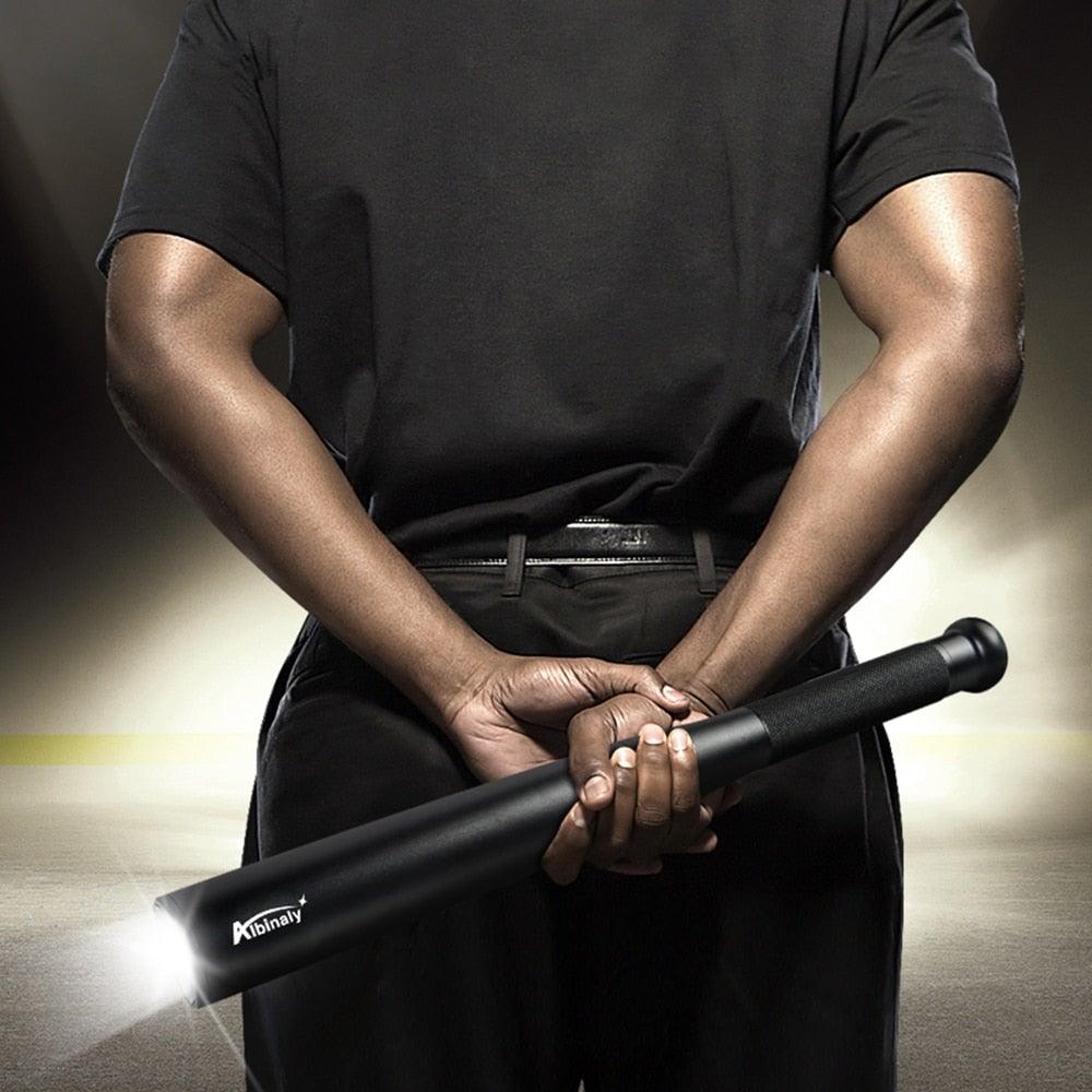 Super Bright Tactical Flashlight - Baton Baseball Bat