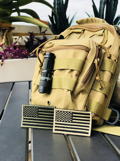 Tactical Sling Backpack - Shoulder Bag with Adjustable Strap