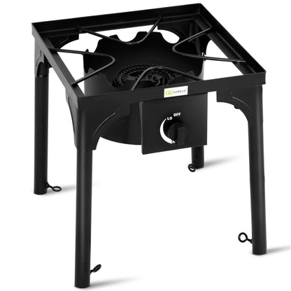 100000 BTU Portable Camp Stove with Adjustable Legs