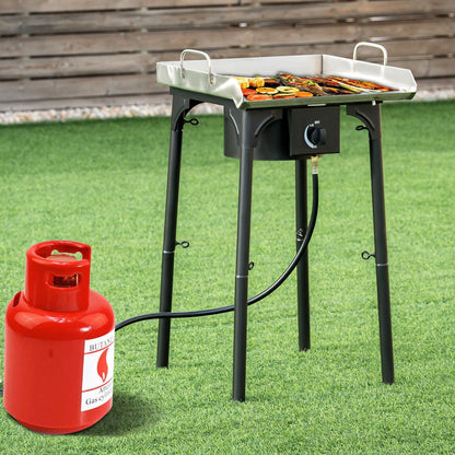 100000 BTU Portable Camp Stove with Adjustable Legs