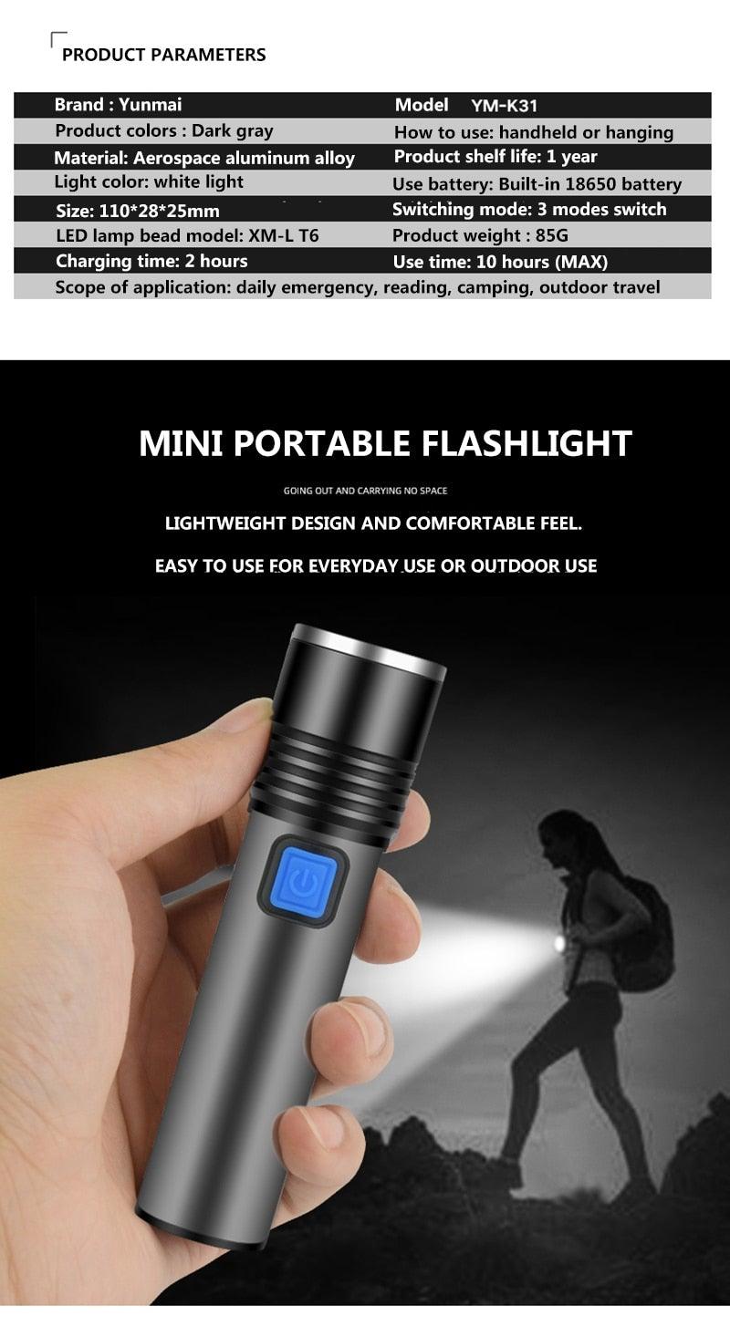Mini led Flashlight Torch