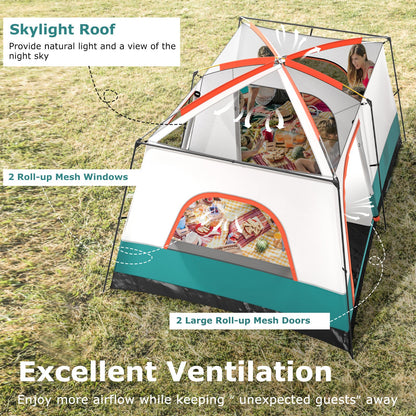 6-8 Person Camping Tent
