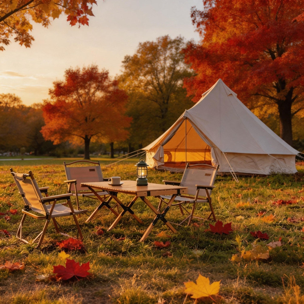 Oxford Bell Tent 13.1FT with Stove Jack