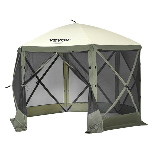 Pop Up Gazebo Sun Shelter Screen Tent with Mosquito Netting