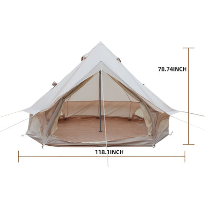 Oxford Bell Tent 13.1FT with Stove Jack