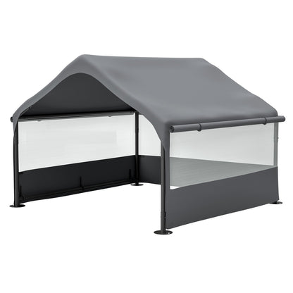 Dog House Tent 4x4x3ft with Mesh Windows