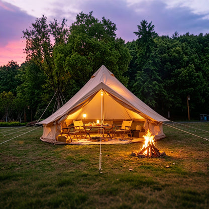 Oxford Bell Tent 13.1FT with Stove Jack