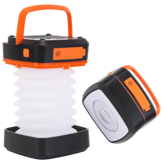 Solar Collapsible Tent Lamp USB