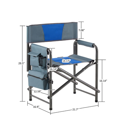 Folding Chair With Storage Pockets