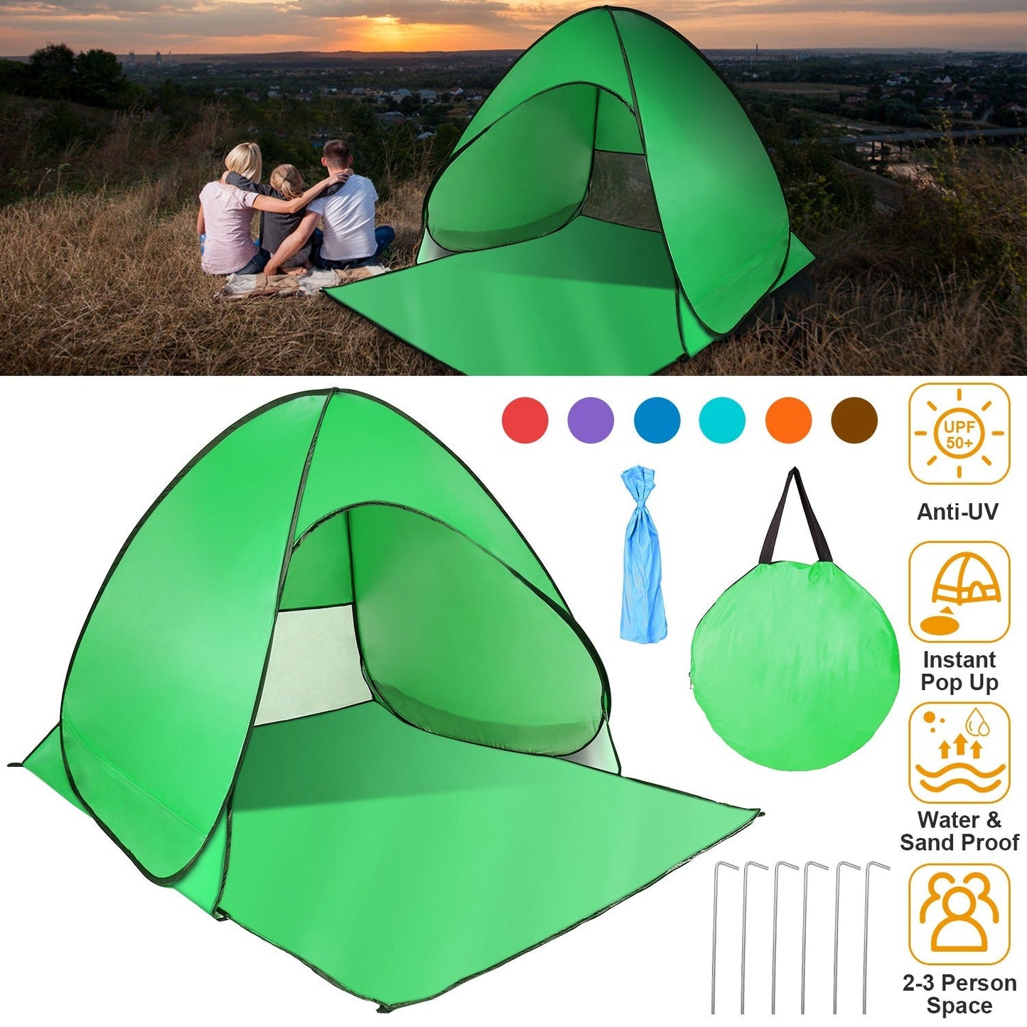 Pop Up Beach/Tent Canopy