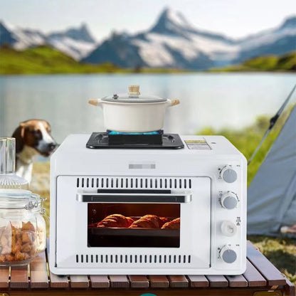 Outdoor Portable Gas Oven 2-in-1