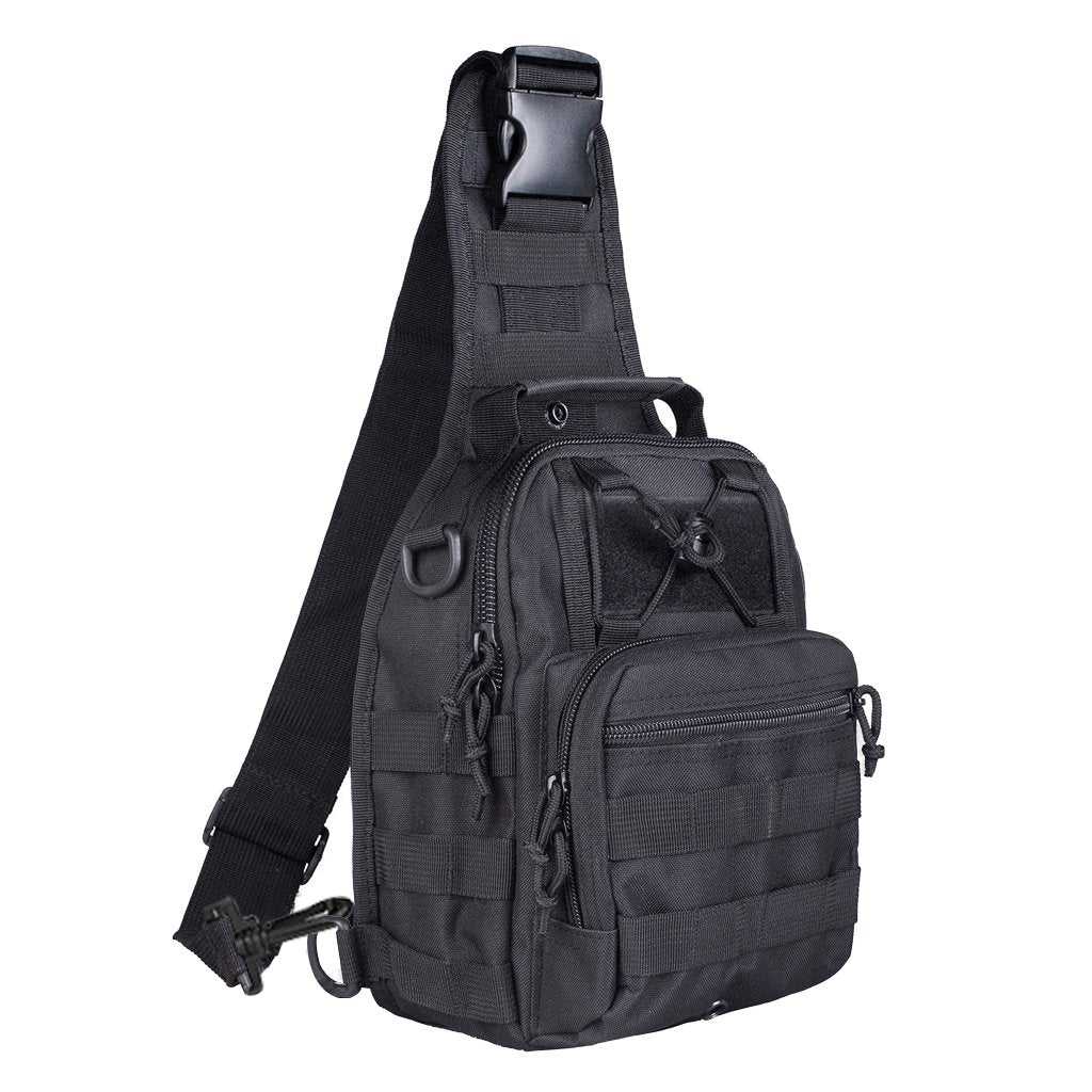 Tactical Sling Backpack - Shoulder Bag with Adjustable Strap