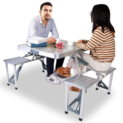 Folding Mini Table with 4 Seats