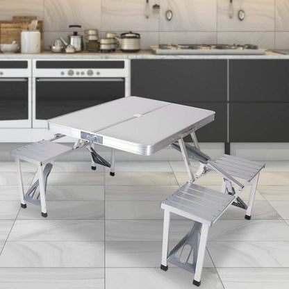 Folding Mini Table with 4 Seats