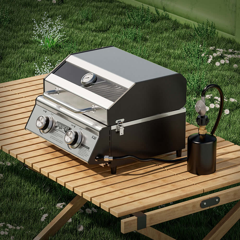 G22 | Stainless Tabletop Propane Grill