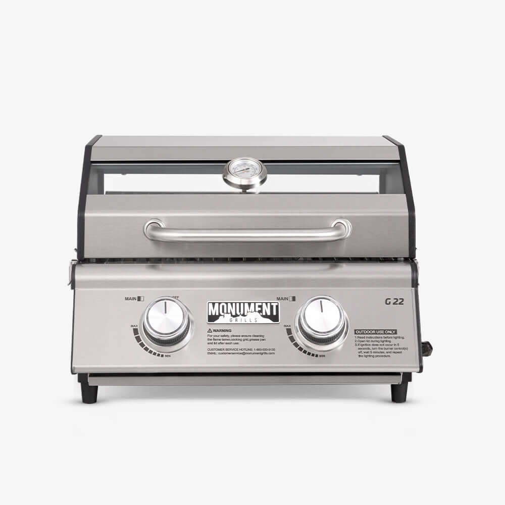 G22 | Stainless Tabletop Propane Grill