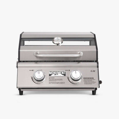 G22 | Stainless Tabletop Propane Grill