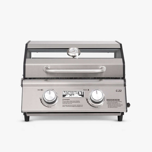 G22 | Stainless Tabletop Propane Grill