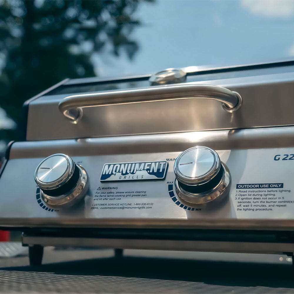 G22 | Stainless Tabletop Propane Grill