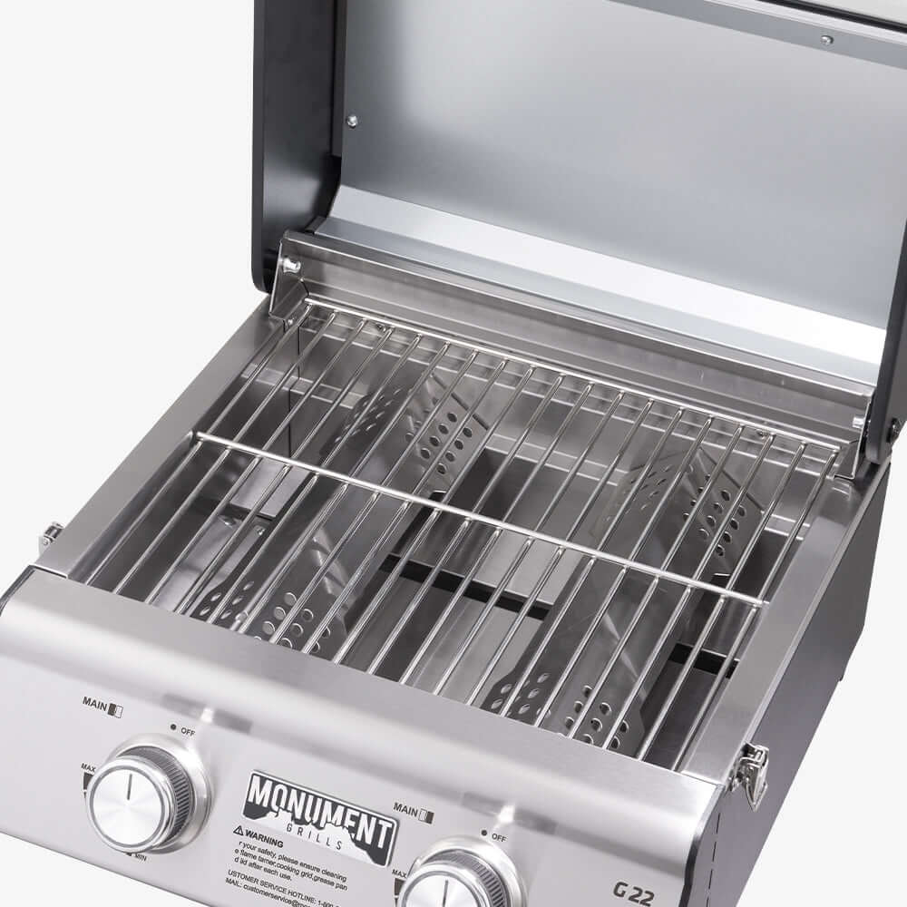 G22 | Stainless Tabletop Propane Grill