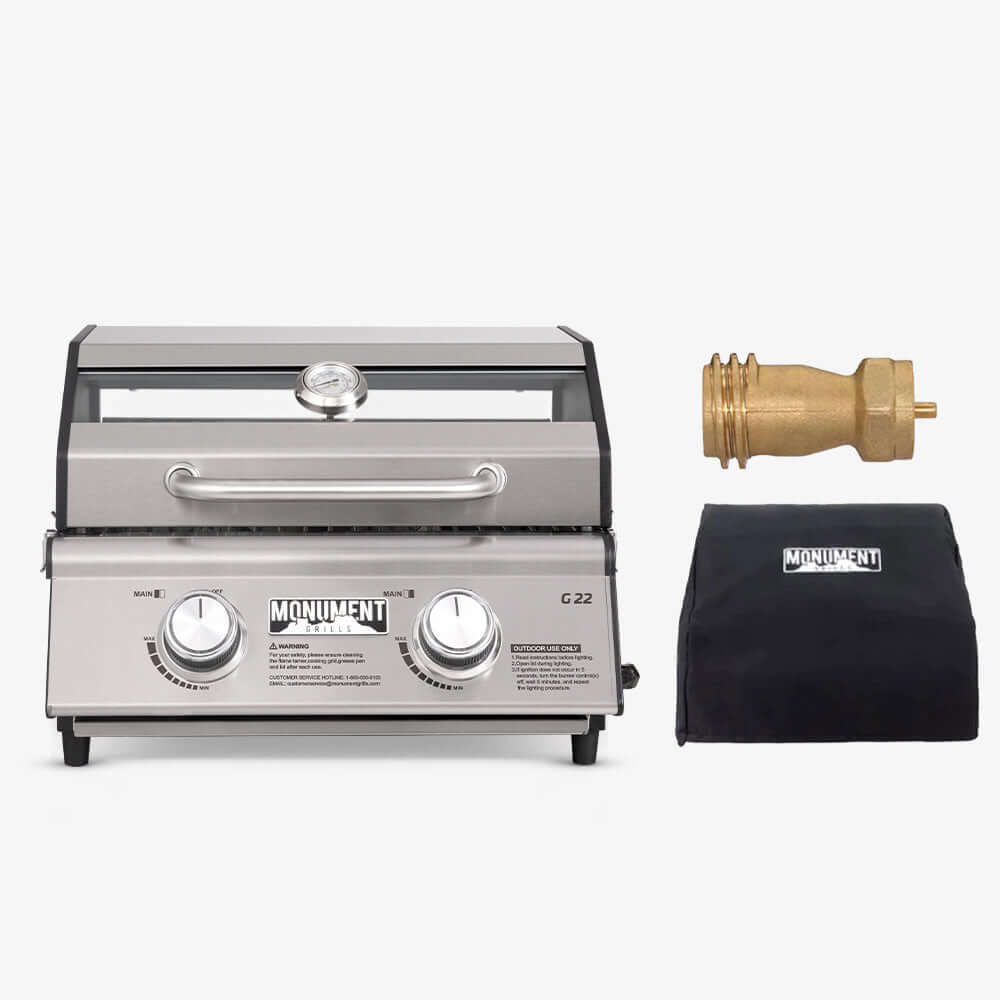 G22 | Stainless Tabletop Propane Grill