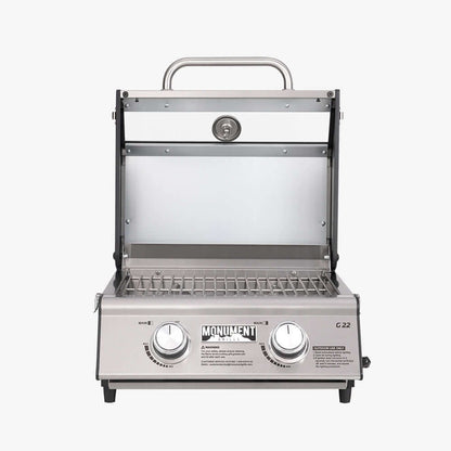 G22 | Stainless Tabletop Propane Grill